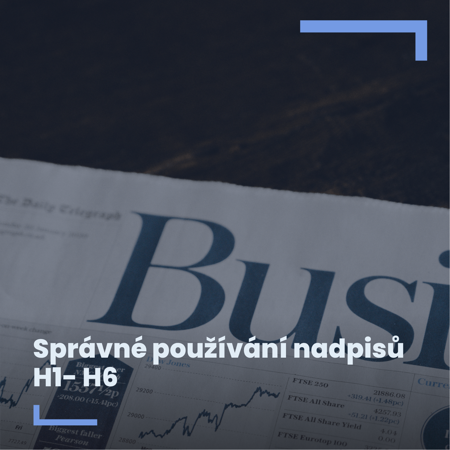 Správné používání nadpisů H1- H6