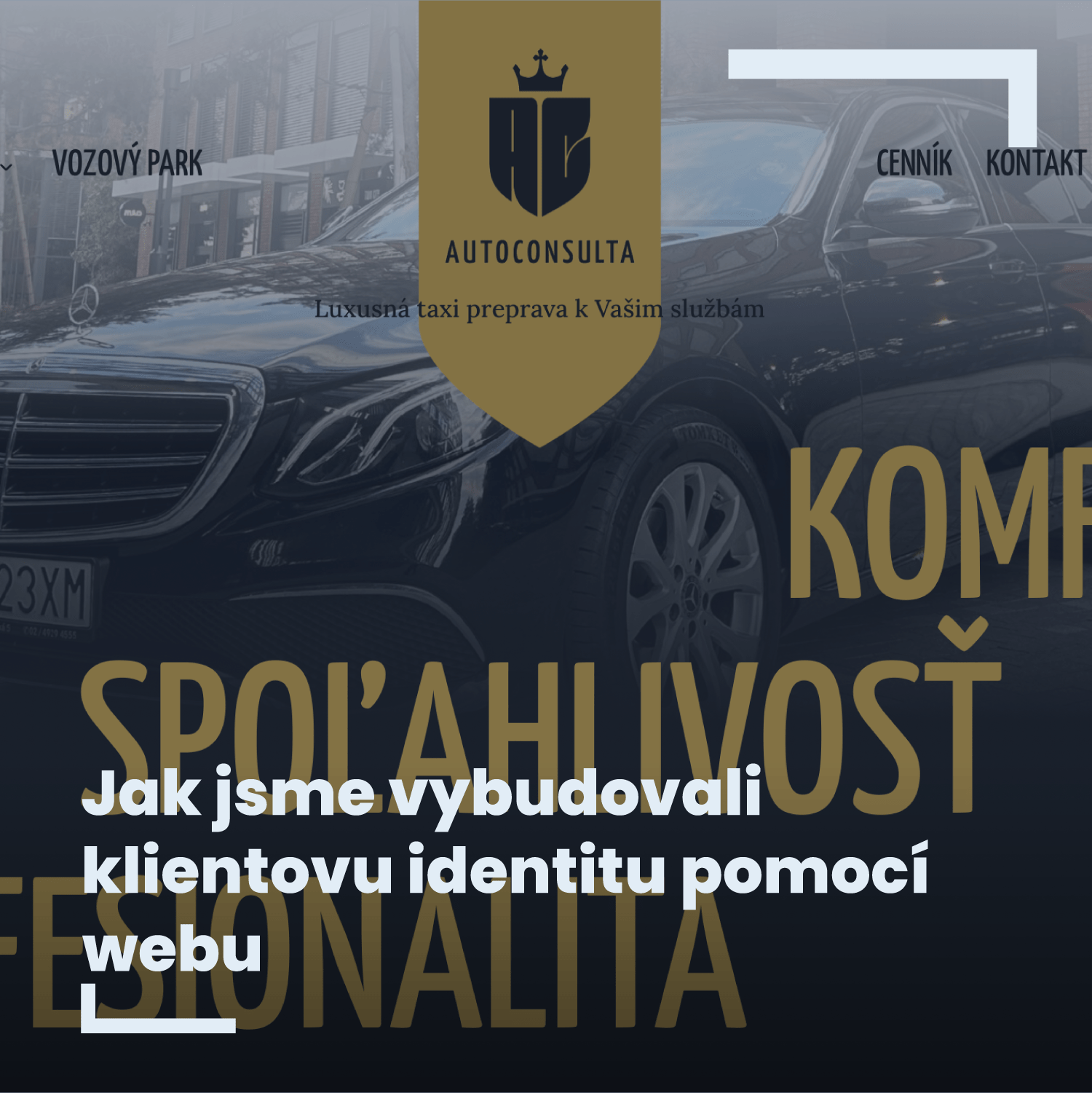 Jak jsme vybudovali klientovu identitu pomocí webu